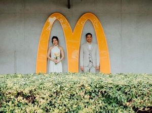 Pengantin Viral Gelar Pernikahan Simpel di McD, Ini Biaya yang Dihabiskan