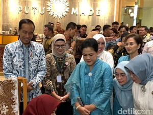 Presiden Jokowi Buka Gelar Batik Nusantara 2023, Pamerkan Batik 250 UMKM