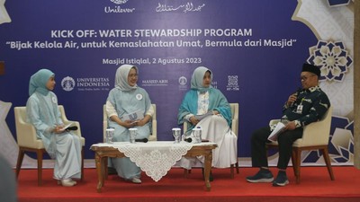 Program Water Stewardship Ajak Warga Bijak Kelola Air di Lingkungan Masjid
