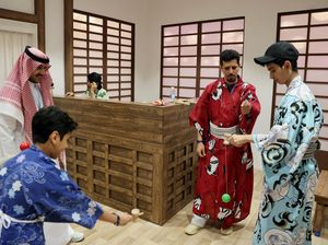 Saat Warga Arab Saudi Terpikat Budaya Jepang, Kawaiii...