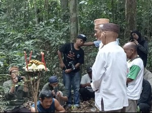 Suku Jerieng Bangka Gelar Tradisi Sedekah Gunung yang Bertahan Ratusan Tahun