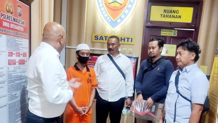 Sejumlah pesilat diamankan di Magetan usai menghadiri Suran Agung di Kota Madiun.
