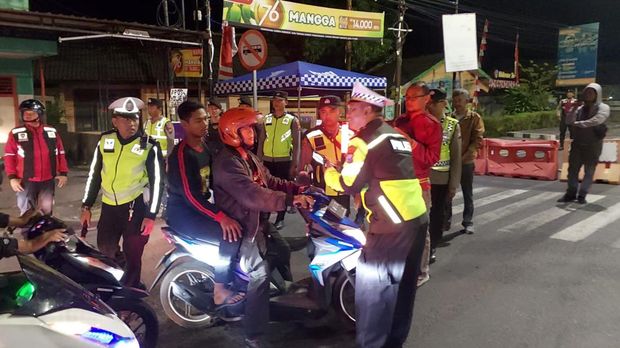 Sejumlah pesilat diamankan di Magetan usai menghadiri Suran Agung di Kota Madiun.