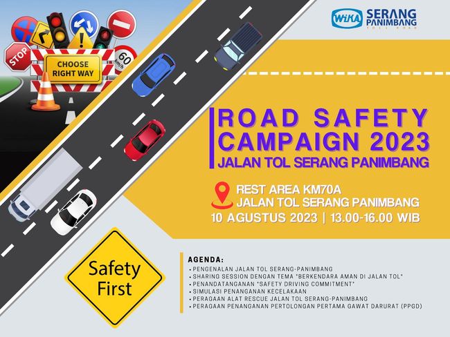 Sharing session dengan tema Berkendara Aman di Jalan Tol