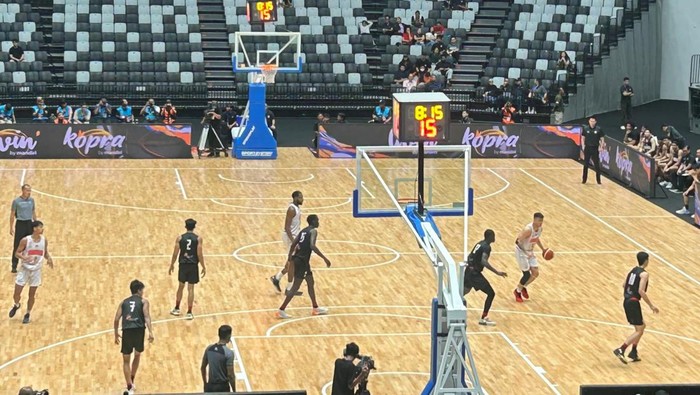 Timnas basket Indonesia di test event FIBA World Cup 2023.