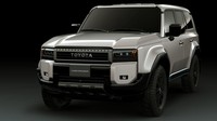 Pilihan lainnya lebih modern dengan lampu depan persegi dan lebih ramping. Keduanya mendapatkan grille persegi panjang, skid plate, spion yang sama. Namun, untuk versi yang klasik mendapatkan roof rail. Foto: Dok. Toyota