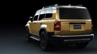 Jarak sumbu roda itu identik dengan Land Cruiser 300. Padahal, secara historis Prado lebih kecil dibanding Land Cruiser, tapi model terbaru ini meminimalkan perbedaan ukuran. Foto: Dok. Toyota