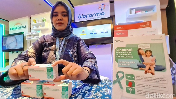 PT Bio Farma bersama PT Merck Sharp & Dohme Indonesia luncurkan NUSAGARD vaksin 4-valent Human Papillomavirus (HPV). Vaksin ini diproduksi dalam negeri.