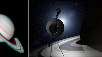 Saturnus jadi salah satu planet yang dituju oleh Voyager 2. Foto: NASA  