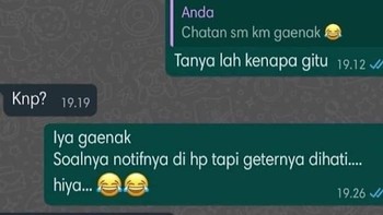 Haha nggak lucu. Foto: via lucu.me