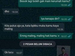 10 Chat Gagal Gombal yang Bikin Nyengir, Kasihan Amat