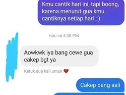 10 Chat Gagal Gombal yang Bikin Nyengir, Kasihan Amat