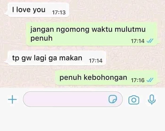 10 Chat Gagal Gombal yang Bikin Nyengir, Kasihan Amat