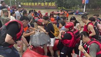 Ibu kota China itu mencatat curah hujan terberat setidaknya dalam 140 tahun selama beberapa hari terakhir.   