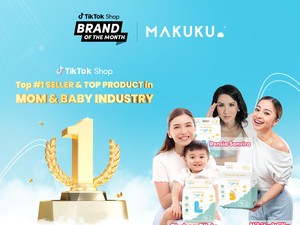 Dipercaya Ibu Indonesia, MAKUKU Jadi No 1 di TikTok Brand of The Month