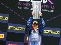 Aldi Satya Juara WorldSSP300 Ceko, Indonesia Raya Berkumandang