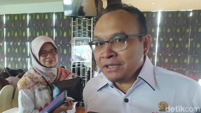 Anggota ORI Robert Na Endi Jaweng saat ditemui di Magelang, Kamis (3/8/2023).