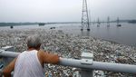 Dampak Topan Doksuri di Beijing, Sampah Numpuk-Jembatan Roboh