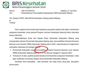 Misterius! Peserta BPJS PBID Malang Bertambah 495 Ribu Jiwa per Maret 2023