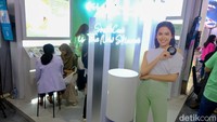 Ada juga talkshow seputar wellness and beauty dengan sederet influencer. Foto: Andhika Prasetia/detikHealth