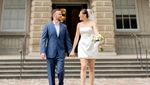 Happy Wedding! 12 Senyum Merekah Dewi Rezer dan Ethan Alrmk di Hari Bahagia