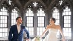 Happy Wedding! 12 Senyum Merekah Dewi Rezer dan Ethan Alrmk di Hari Bahagia