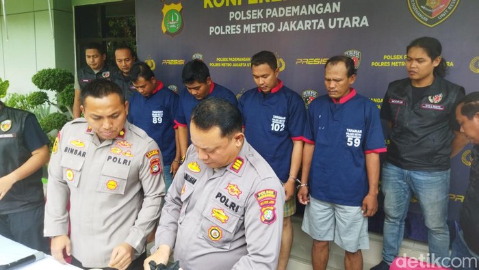 Empat orang eks sekuriti Ancol menganiaya pria hingga tewas yang dicurigai maling.