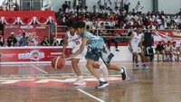 Perbasi Cup 2023 Kota Tangerang resmi dibuka di Gelanggang Olahraga (GOR) Dimyati, Tangerang, Banten, Kamis (3/8/2023).