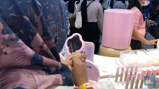 Jakarta x Beauty 2023. (CNBC Indonesia/Rindi Salsabilla Putri)