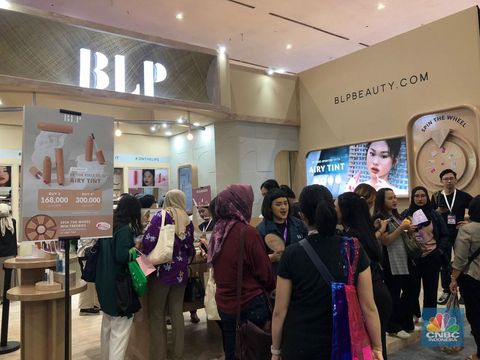 Jakarta x Beauty 2023. (CNBC Indonesia/Rindi Salsabila)