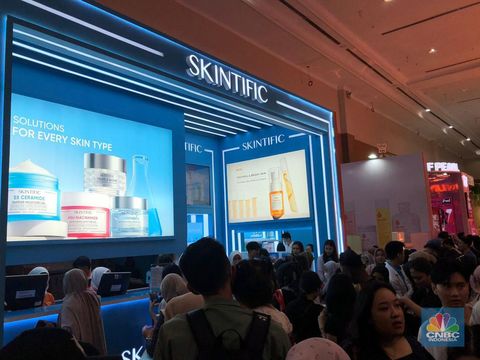 Jakarta x Beauty 2023. (CNBC Indonesia/Rindi Salsabila)