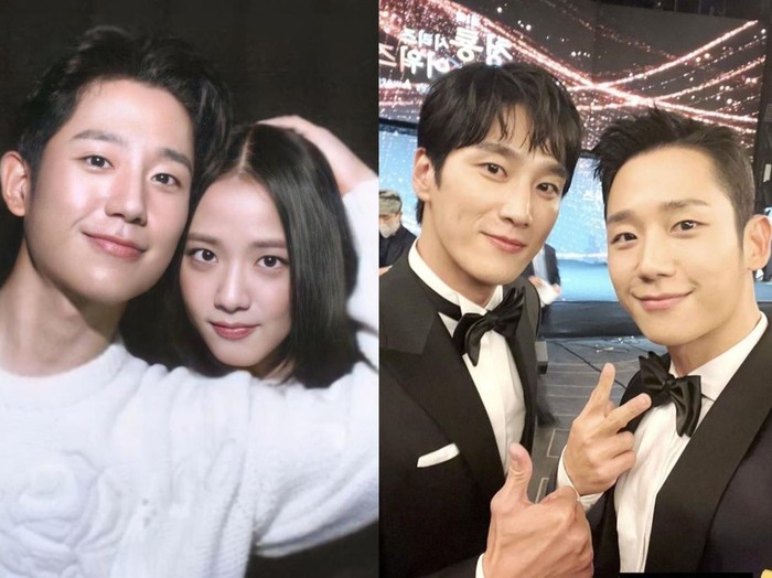 Jung Hae In menanggapi kabar pacaran Jisoo BLACKPINK dan Ahn Bo Hyun