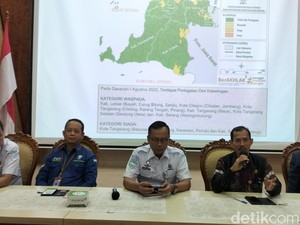 Waspada Kekeringan, BMKG-BPBD Banten Imbau Maksimalkan Penampung Air