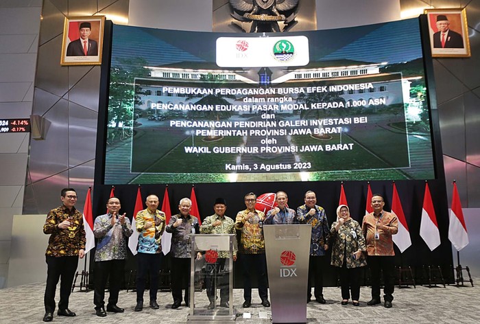 Kolaborasi BEI, Pemprov Jawa Barat, Otoritas Jasa Keuangan, bank bjb dan bjb Sekuritas