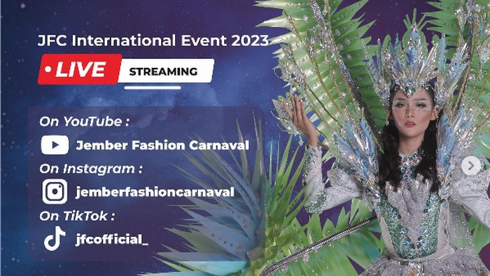 Link Live Streaming Jember Fashion Carnaval 4-6 Agustus 2023
