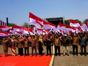 100 Bantengan Meriahkan Pembukaan Majafest 2023 di Kabupaten Mojokerto