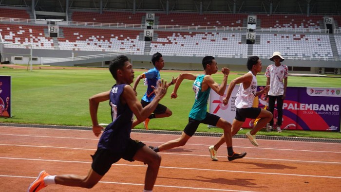 Banyak rekor pecah di tiga hari perhelatan Peparpenas 2023 Sumatera Selatan.