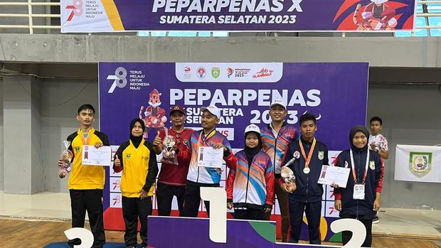 Banyak rekor pecah di tiga hari perhelatan Peparpenas 2023 Sumatera Selatan.