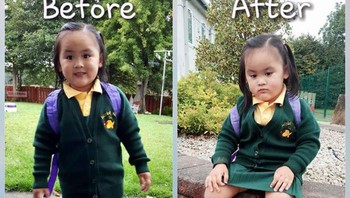 Si bayik kecil yang sudah prasekolah. oto: Boredpanda