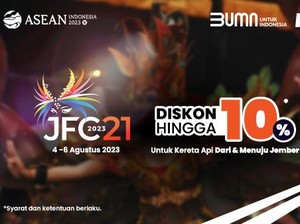 Promo Tiket Kereta Api Spesial Jember Fashion Carnaval 2023