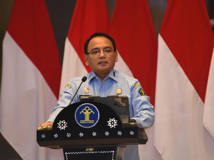 Sekjen Kemenkumham Komjen Pol. Andap Budhi Revianto