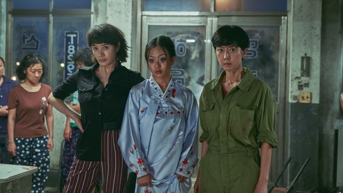Cuplikan adegan dalam film Smugglers (2023).