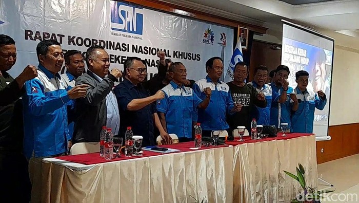 SPN beralih dukung Anies Baswedan dalam Rakornassus di Kota Tegal, Kamis (3/8/2023).