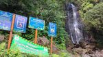 Potret Curug Cilember, Favoritnya Turis Arab