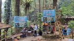 Potret Curug Cilember, Favoritnya Turis Arab