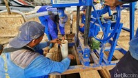 Diketahui, perempatan Seskoal menjadi langganan banjir dan genangan bila volume hujan tinggi. 