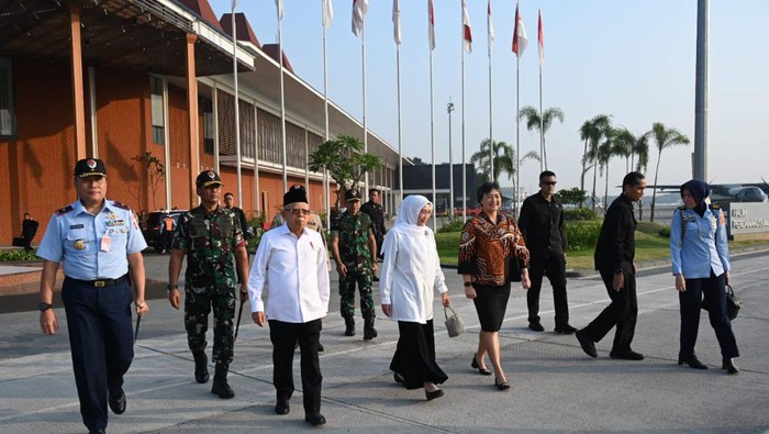 Wapres Maruf Amin dan rombongan ke Kaltara