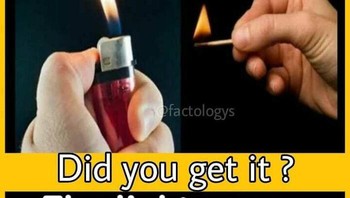 Korek gas lebih dulu ditemukan ketimbang korek api kayu. Foto: factologys via Bored Panda