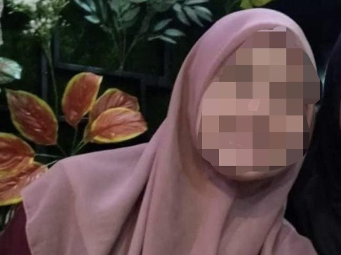 AWS, siswi Gresik yang dilaporkan hilang.