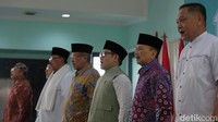 Acara ini turut dihadiri mantan Ketua Umum PBNU KH Said Aqil Siradj. 